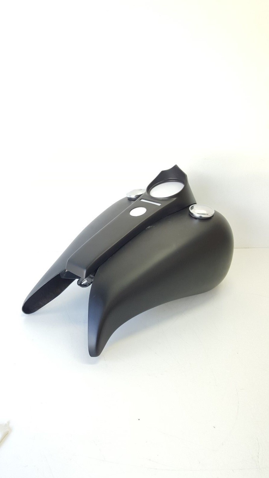 #1 Roadking 5 Gallon Extended Tank Cover With #2 Dash Harley Stretched Bagger