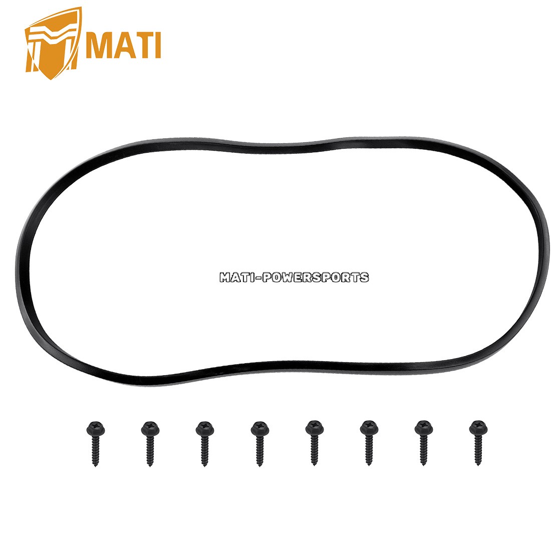 Outer Clutch Cover Gasket w/Bolts For Polaris RZR XP 1000 / XP 4 1000 2014-2023