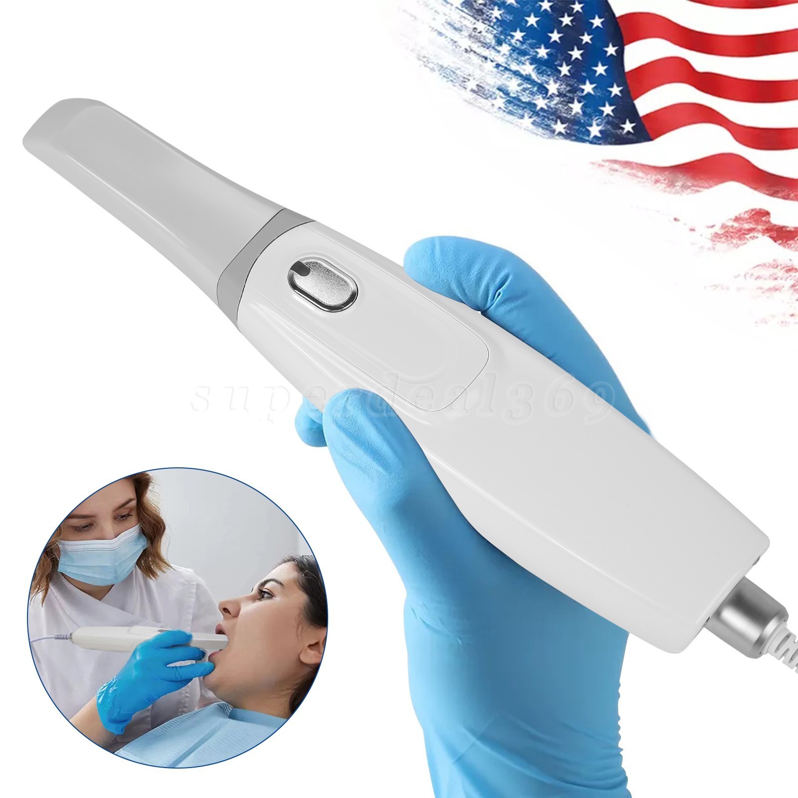 Dental Intra-oral 3D Scanner With Free Software CAD CMD