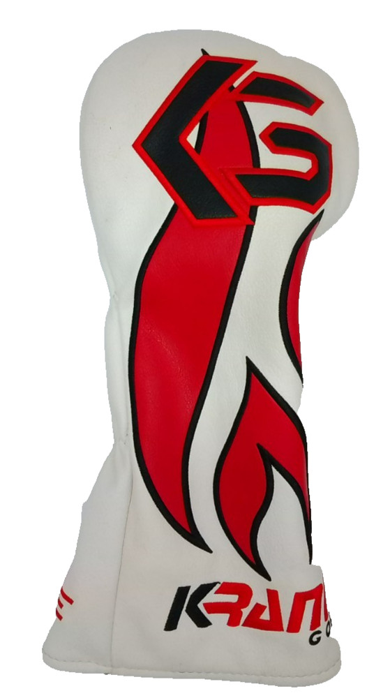 Krank Golf Formula Fire Driver Headcover Preowned Condition Excellent