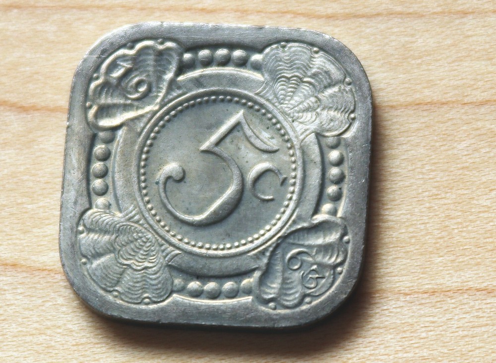 1963 Netherlands Antilles 5 Cents