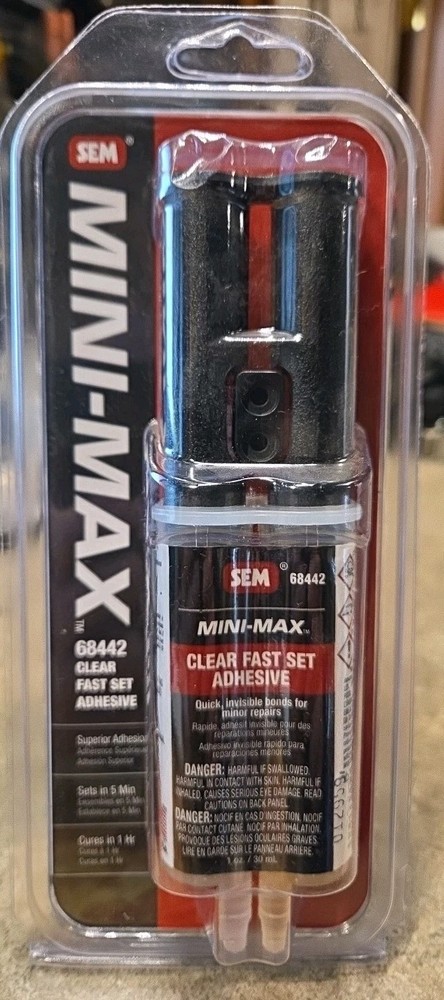 SEM Mini-Max 68442 Clear Fast Set Adhesive NEW