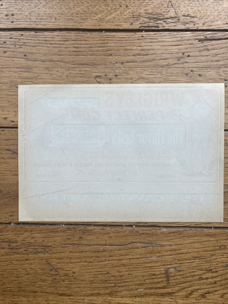 wrigley's chewing gum Advertising 1920s