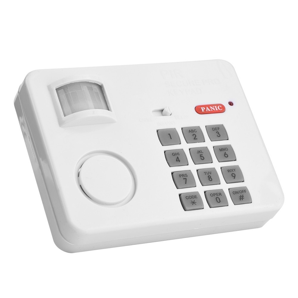 ♡ Wireless PIR Motion Sensor Alarm Password Home Security Keypad Remote