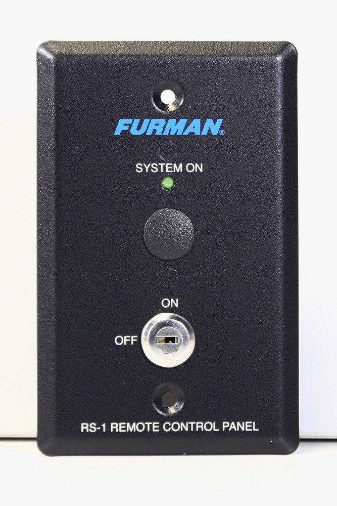 Furman RS-1 Maintained Contact Remote Control Panel New