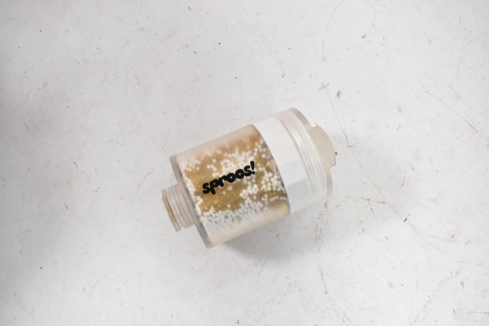 Sproos! Replacement Filter Cartridge Clear Plastic Shower Filter For Handheld