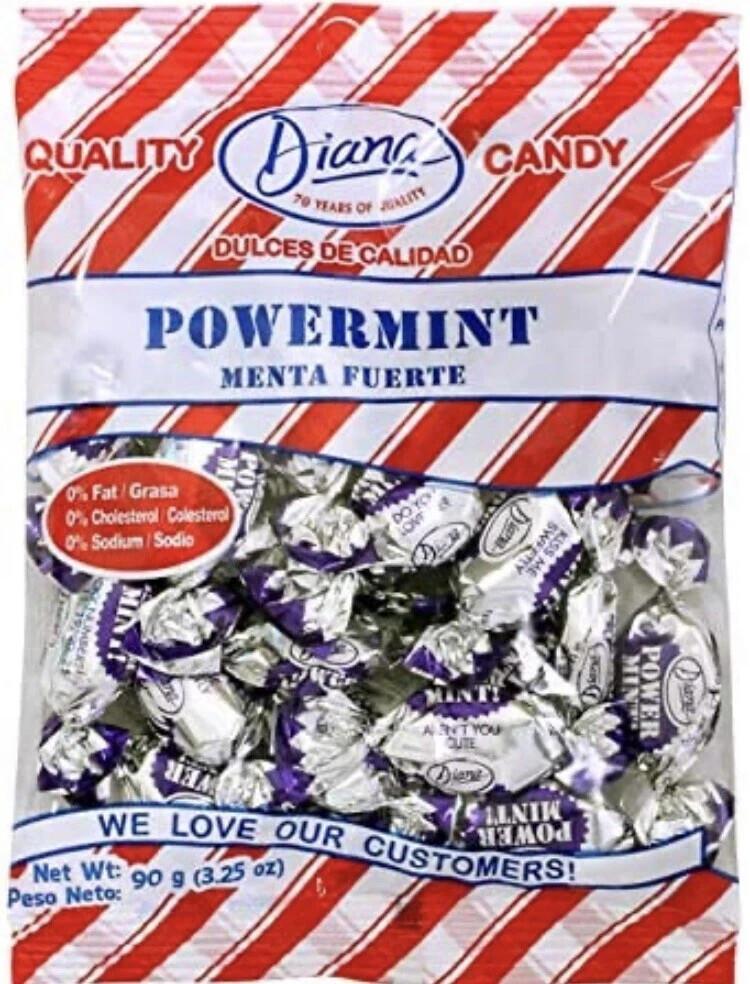 (4 Pack) Diana Power Mints - 3.25oz