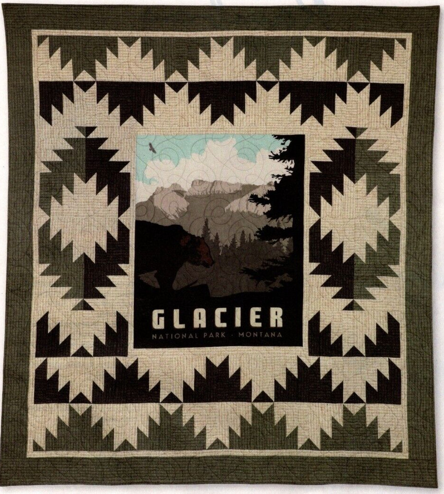 Between Two Pines Quilt Pattern Pieced RJ