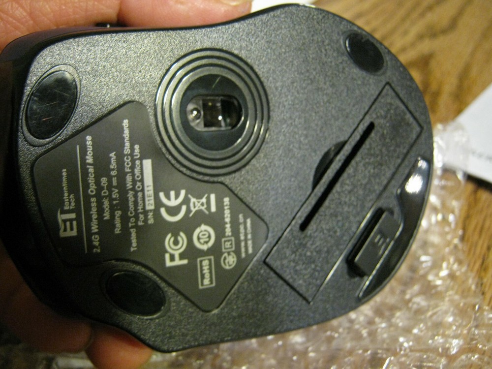 Poleyn 2.4G Wireless Optical Mouse for Mac Windows Notebook NEW