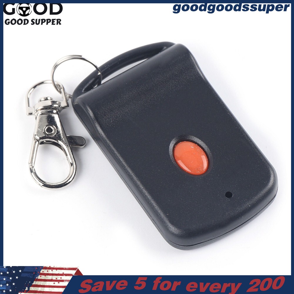 For 3089 Multi-Code 308911 Linear MCS308911 300Mhz 1 Button 10PCS Black Remote