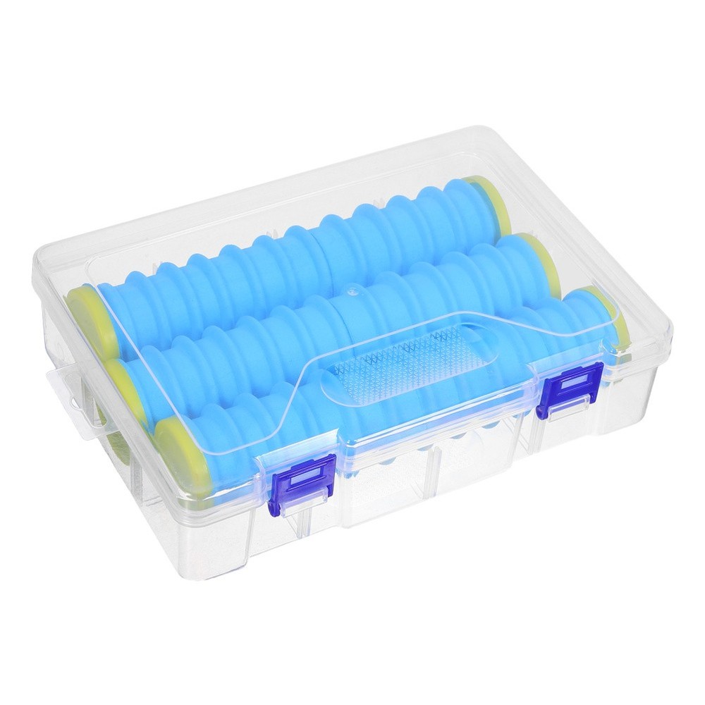 3 Pcs Fishing Line Holder Empty Thread Spools Spooler Winder