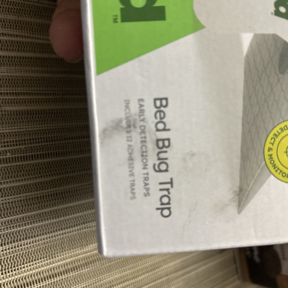 Bed Bug Traps (12 Pack) - Bed Bug Interceptors, Bed Bug Prevention, Best 09/27