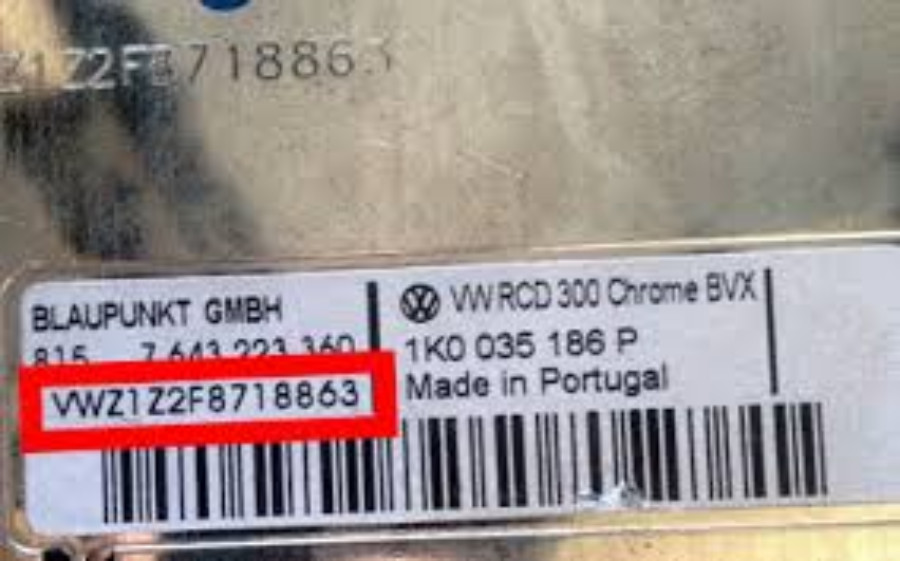 VW Radio Code Decode Service | RNS510 RCD210 SAFE