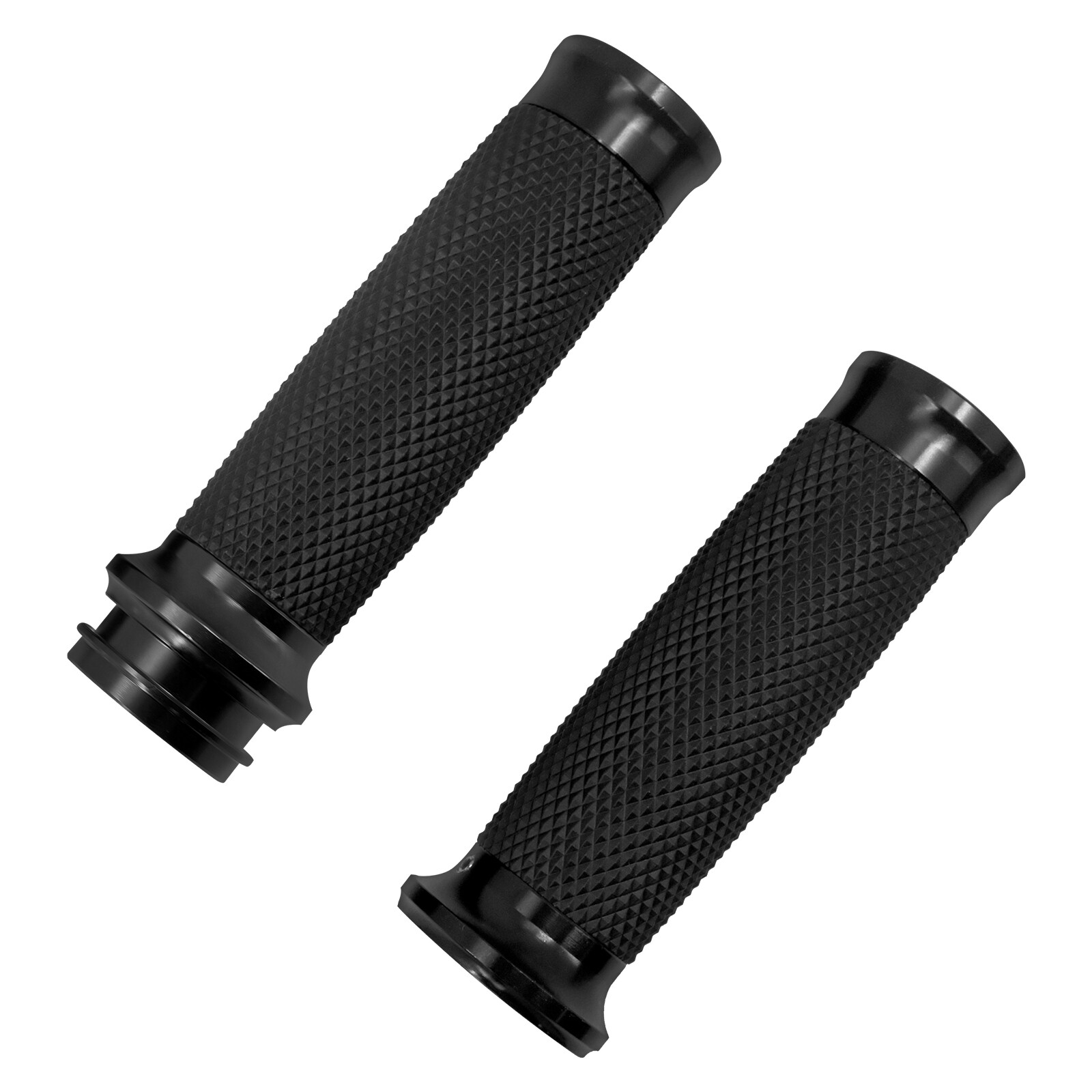 1" Electronic Throttle Handlebar Hand Grips For Harley Touring Road King 08-24