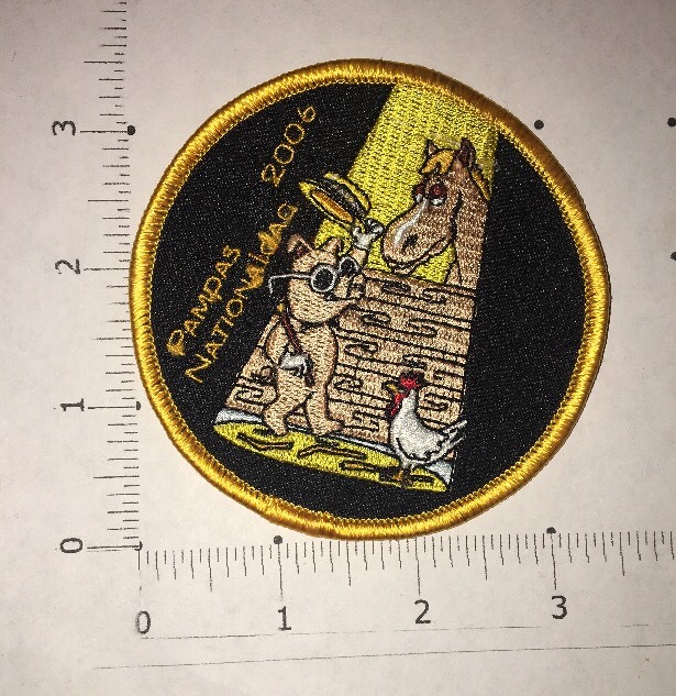 Pampas Nationaldag 2006 Patch - Sweden