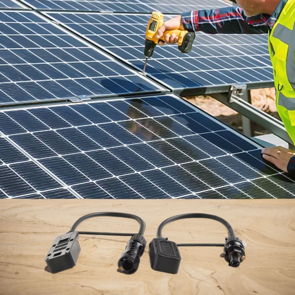 Solar Accessory Solar Connector Connector Box Cable Connector PVC Safe