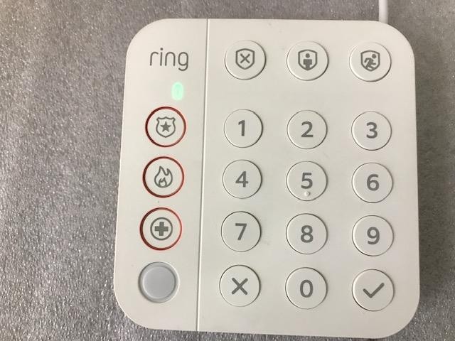 Ring Camera Alarm Keypad 2nd Generation Z-Wave Plus Home Security 5AT2S7