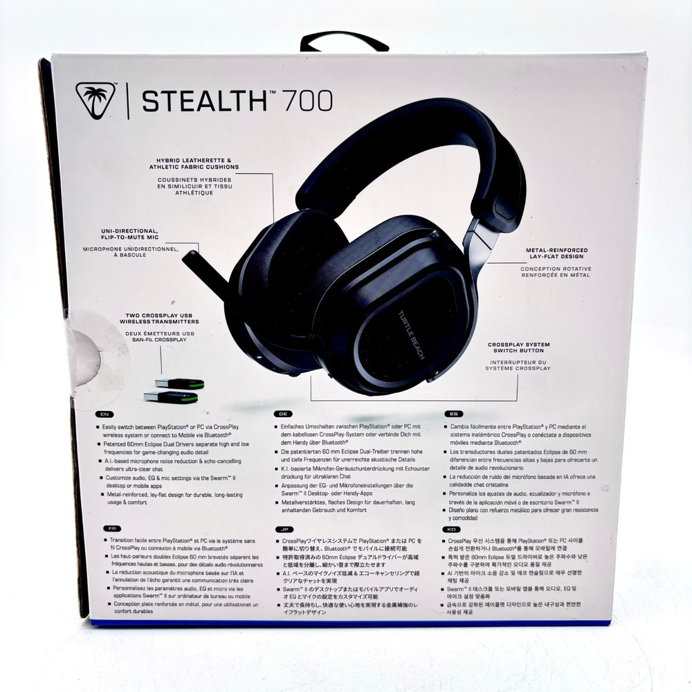 Turtle Beach Stealth 700 Wireless Multiplatform Gaming Headset for Playstation