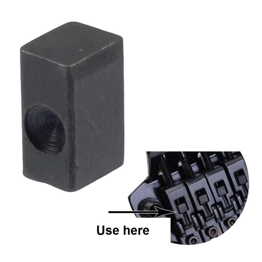 Locking Tremolo Replacement String Lock Insert Block 12-pack fit Floyd Rose