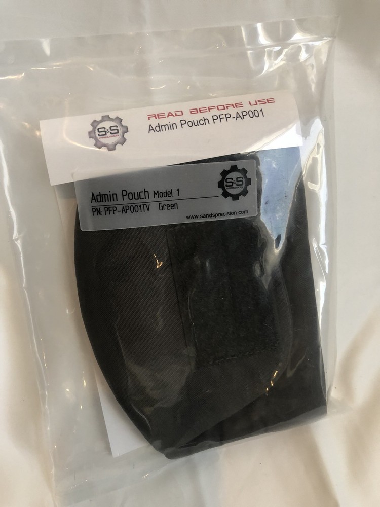 S&S Precision Mas Grey Toadvine Ranger GreenPlate Frame Admin Pouch SEAL DEVGRU