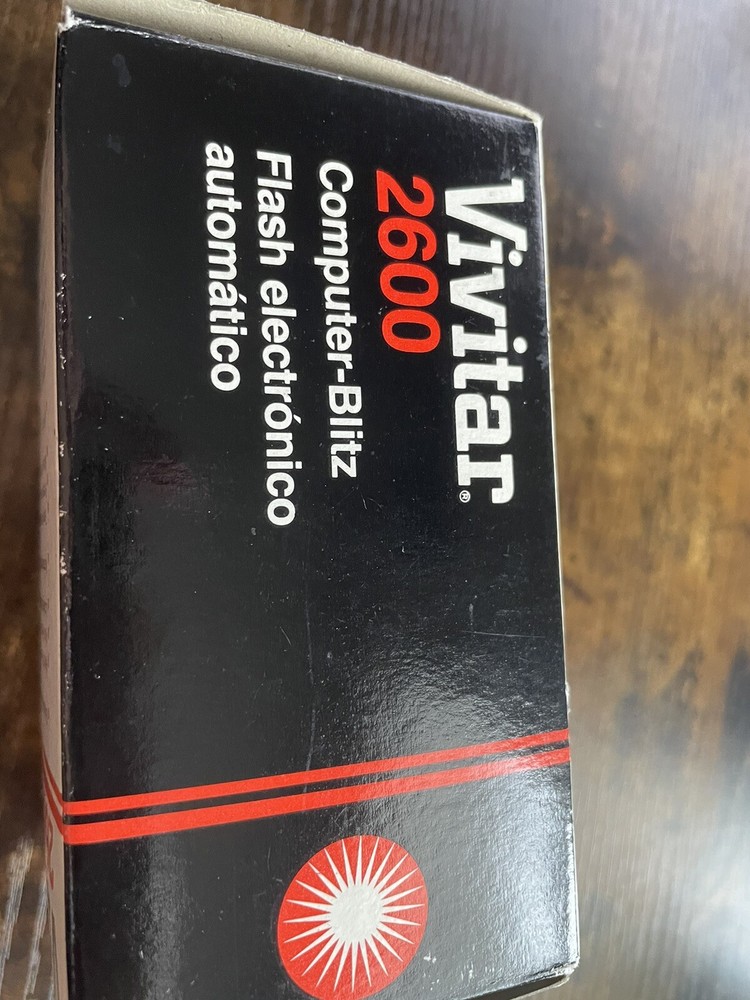 Vivitar 2600 Auto Electronic Flash For Camera Computer Blitz Guide#DIN 21/m:18”