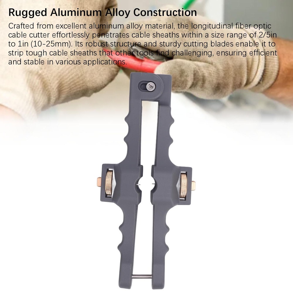 Fiber Optic Cable Stripping Tool SI-01 Armored Cable Longitudinal Stripper