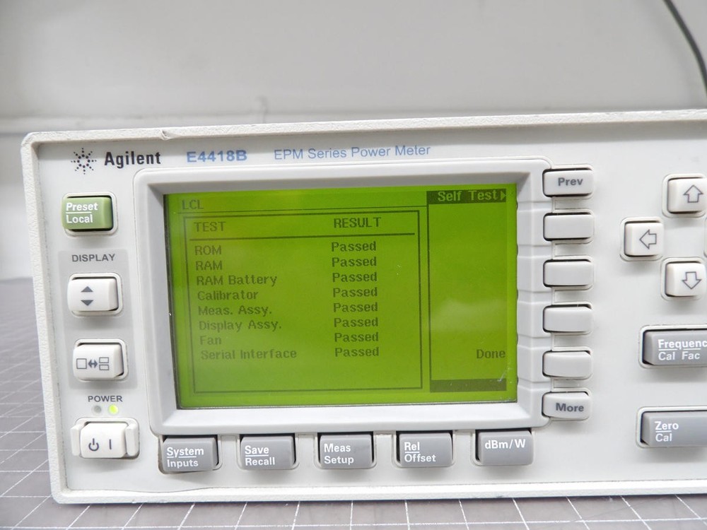 AGILENT E4418B EPM SERIES POWER METER M3579