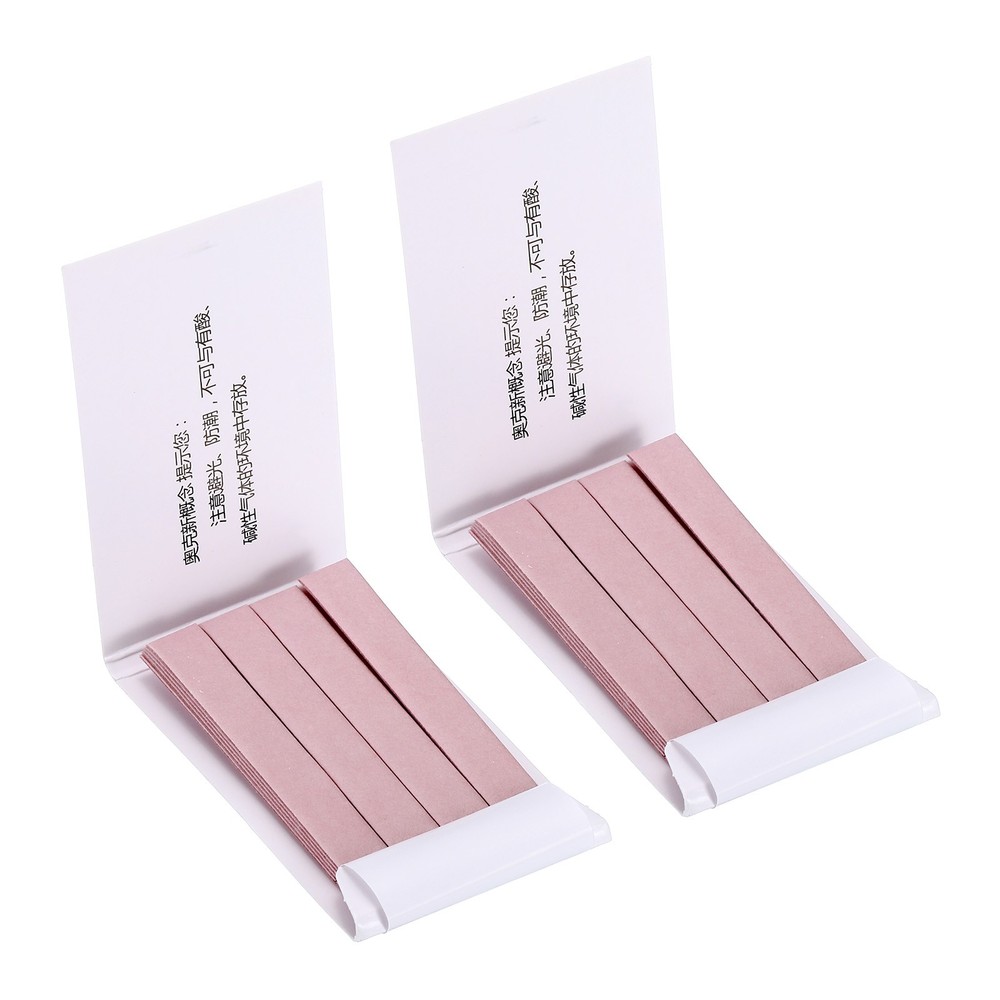 PH test strips, 2pcs 80 indicator maps sunflower tester, red
