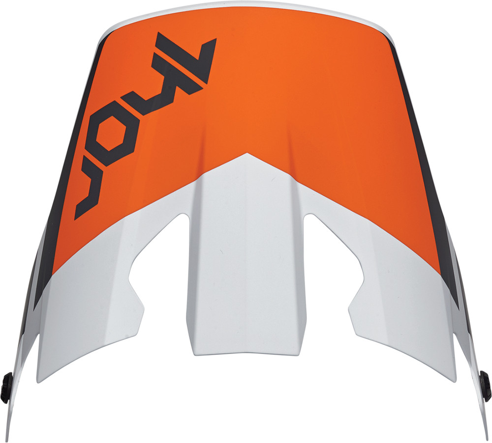 THOR Reflex Helmet Visor Kit Cube Gray Orange 01321537 Replacement Part