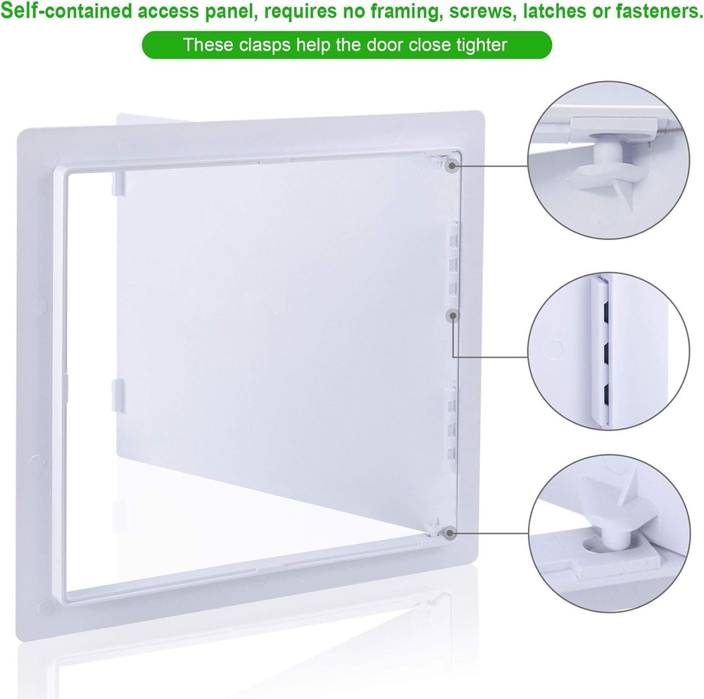 Plumbing Access Panel for Drywall 18 x 18 Inch Plastic Access Door
