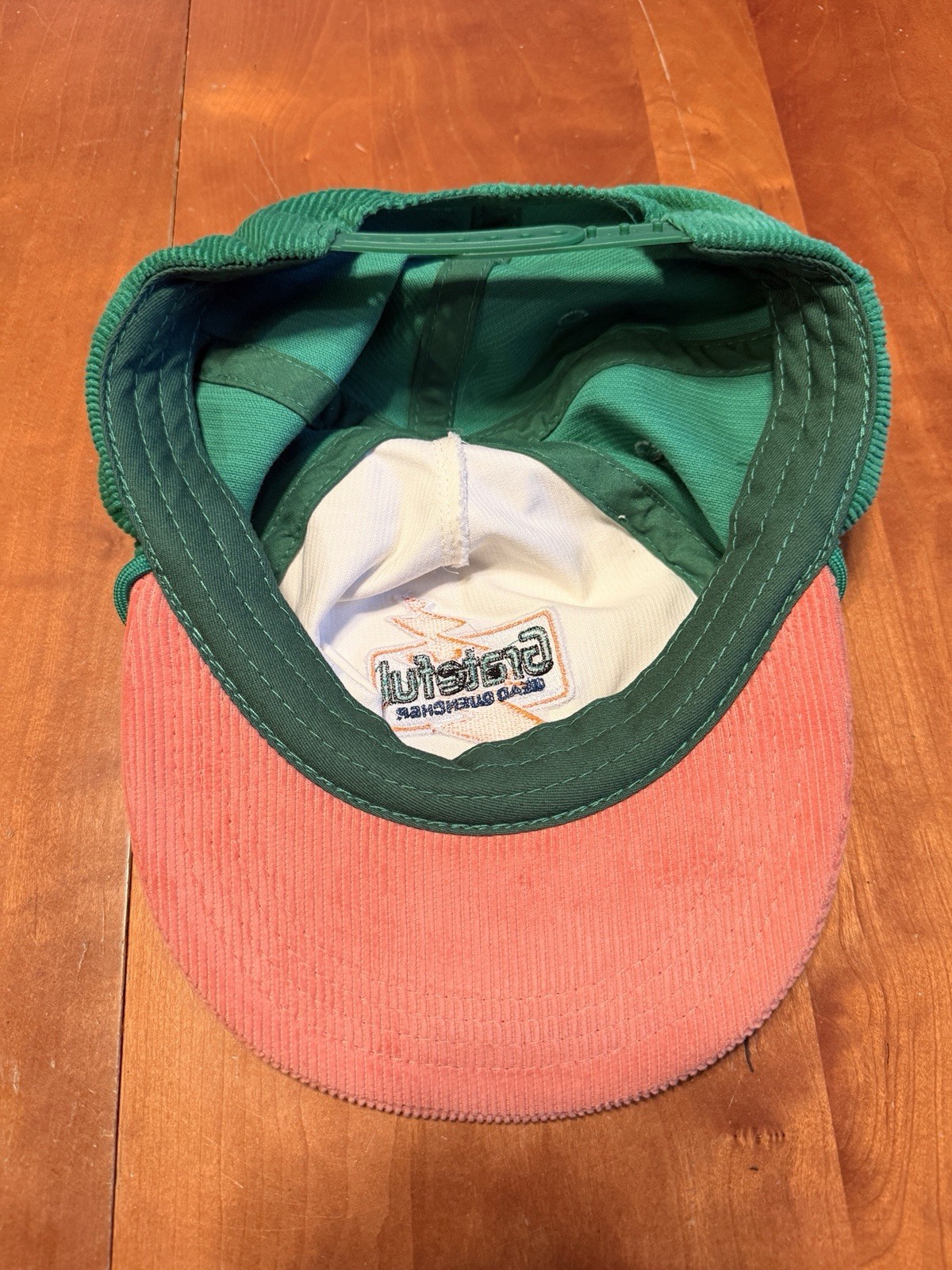 Vintage RARE Grateful Dead Snapback hat parking lot corduroy 80s spin off