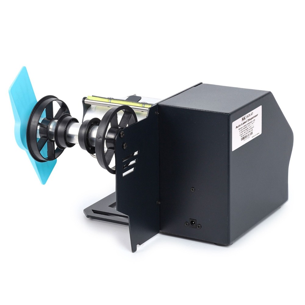 U.S. Solid Automatic Label Dispenser, Counter 9999999, 9 Speeds, 5-120mm Width