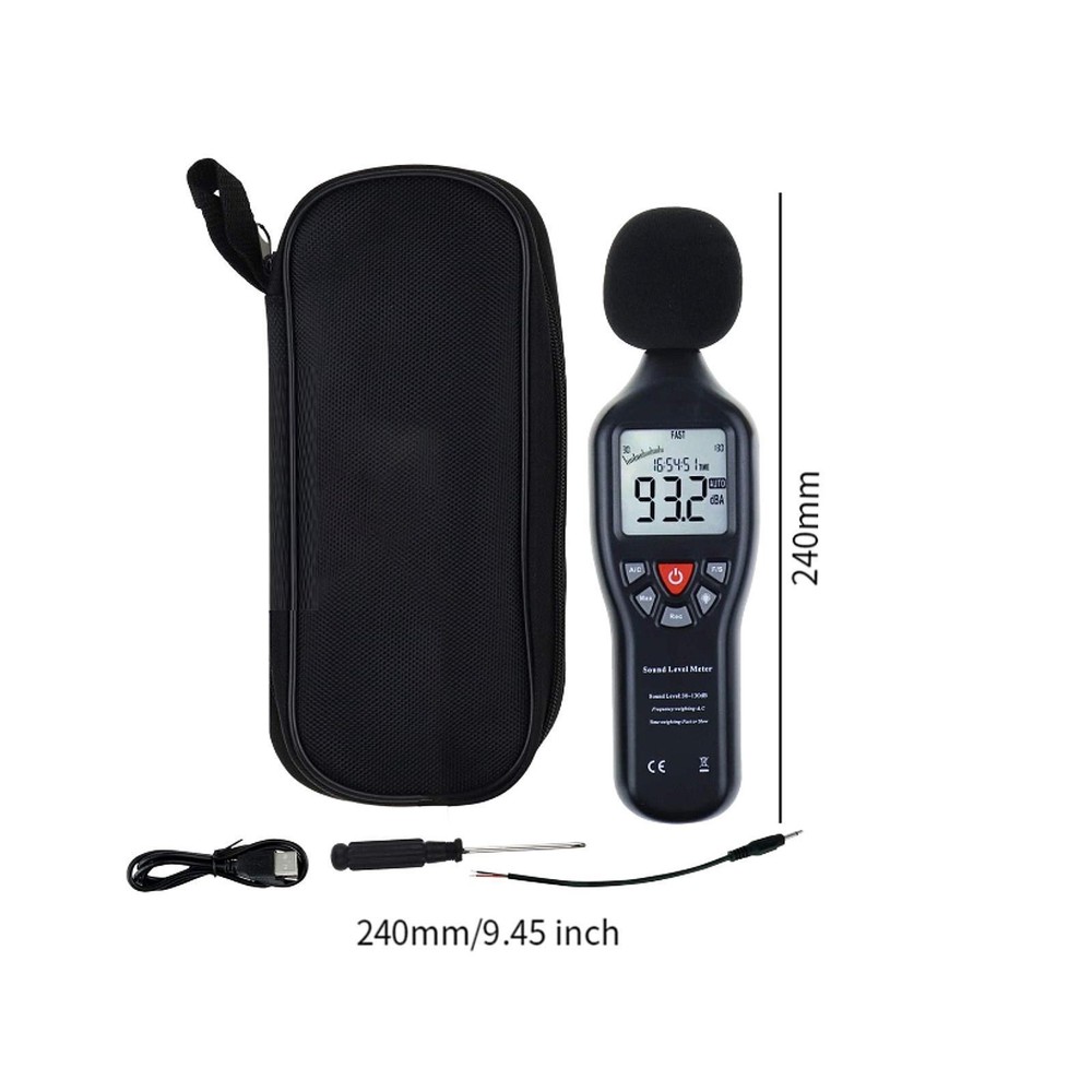 Decibel Meter Sound Level Meter with Storage Bag
