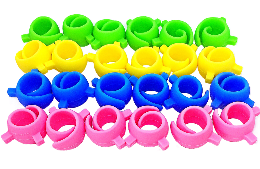 Bobbin Buddies 50pcs Thread Organizer Matching Thread Spools Together 25+25