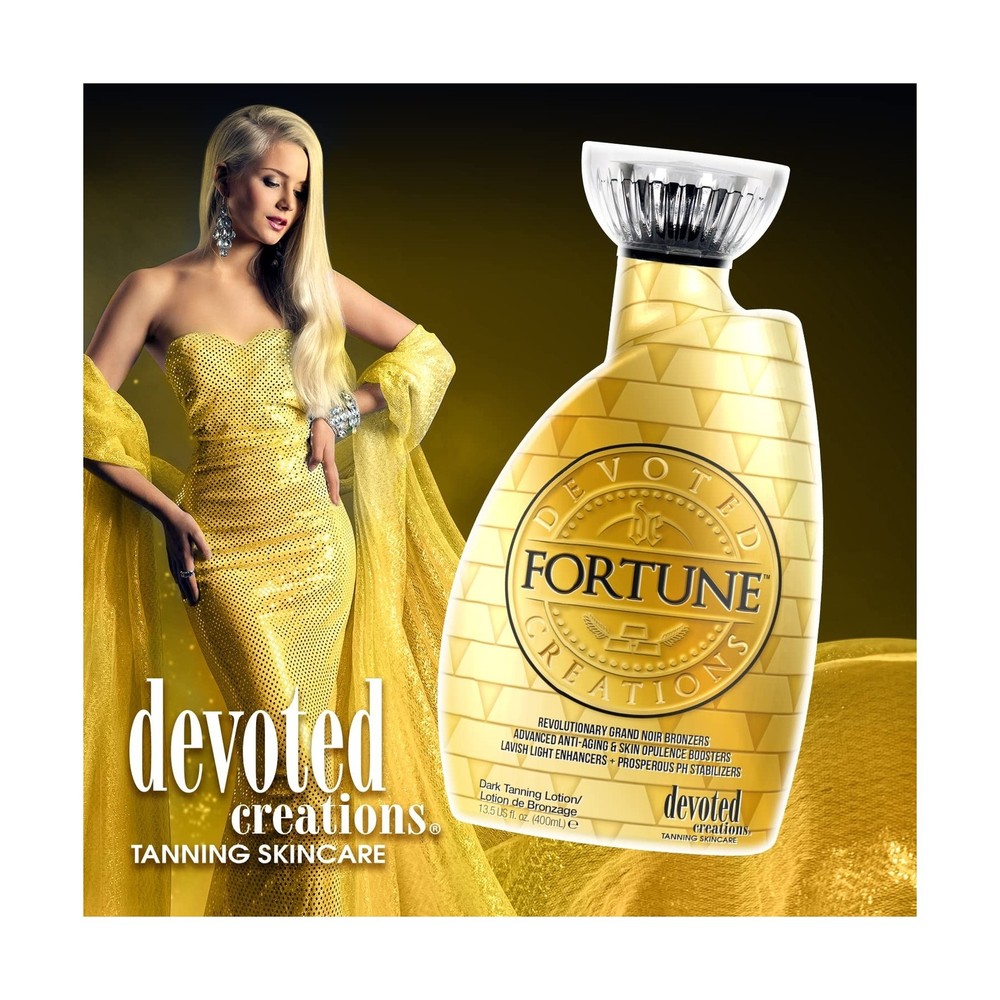 Devoted Creations Fortune Bronzer Tanning Lotion 13.5 oz