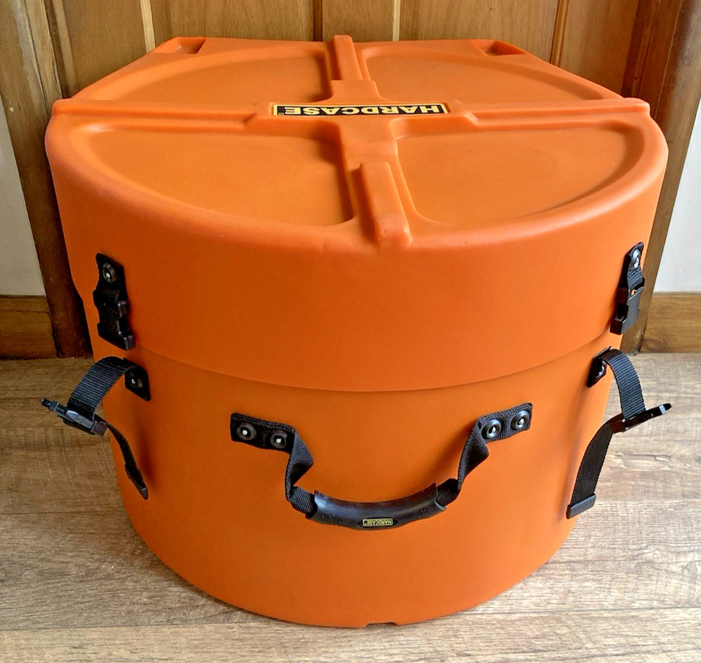 Hardcase 18” Orange Floor Tom Case
