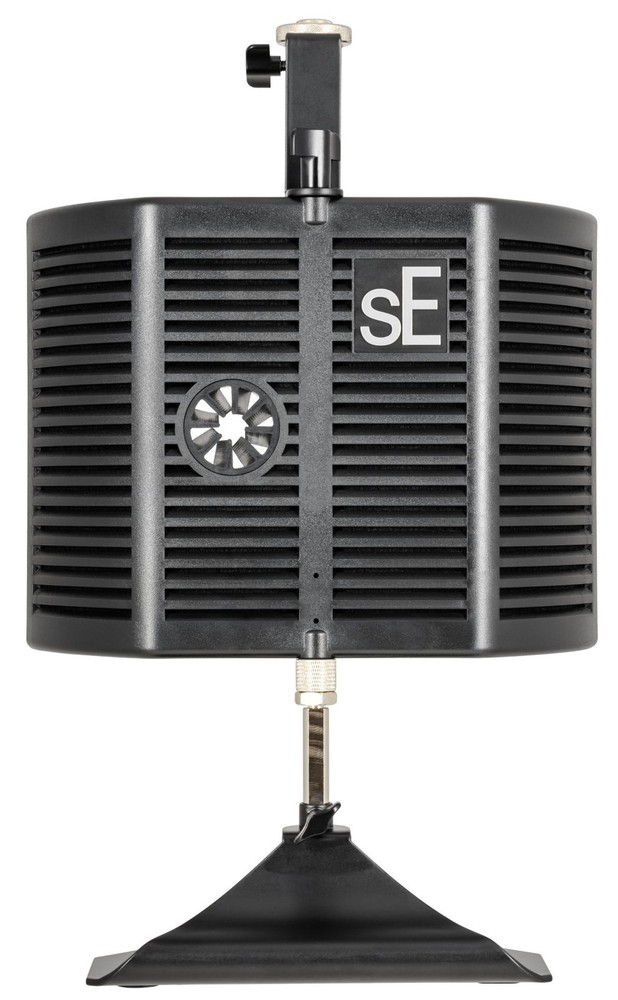 Se Electronics guitaRF Reflexion Filter Isolation Shield Dual Microphone Stand