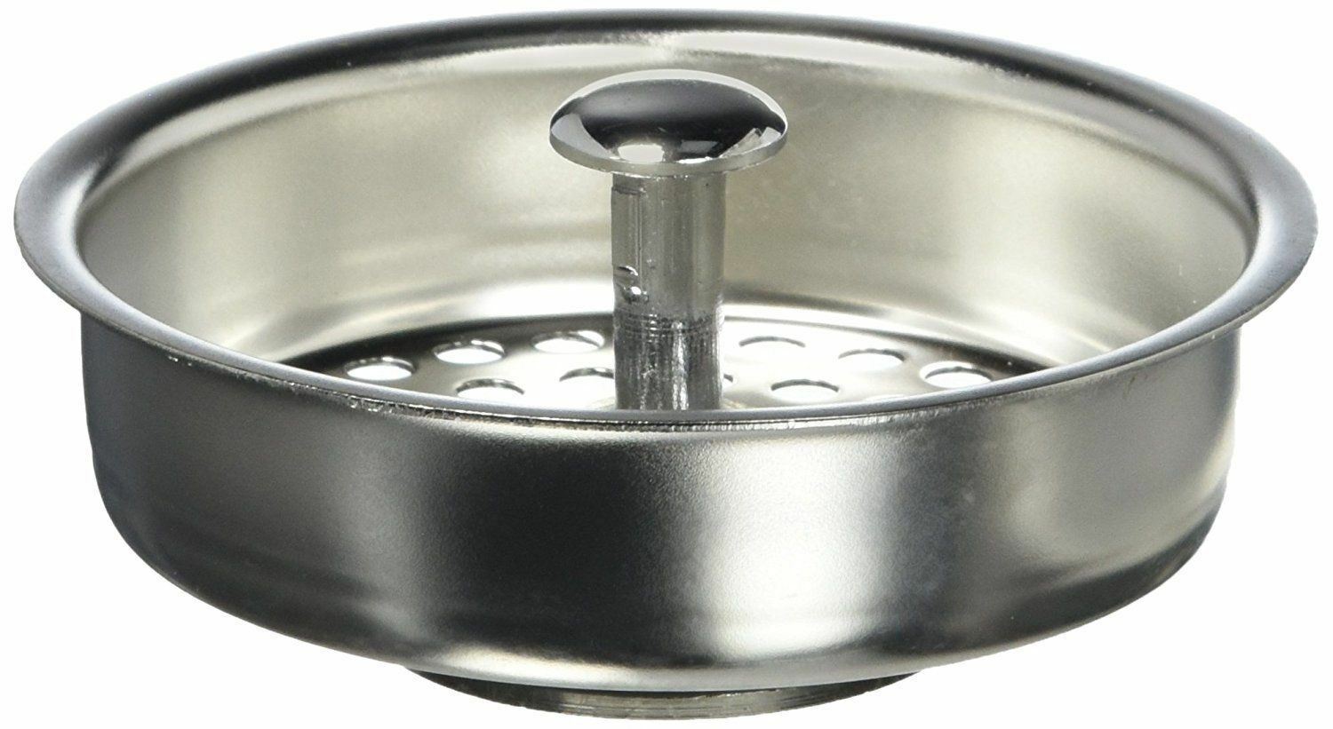 KOHLER Style Kitchen Sink 3.5" Stainless Steel Basket Strainer / Drain Stopper