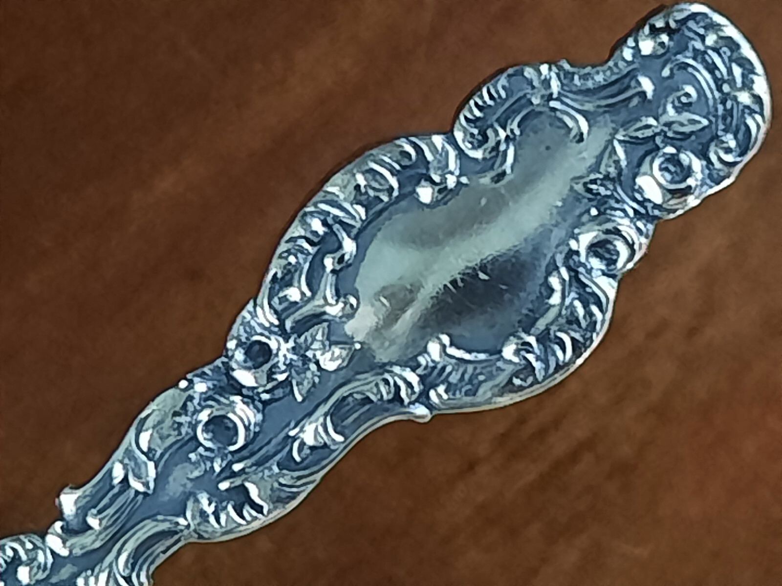 Sterling Silver Durgin Watteau Sword Letter Opener, No monogram