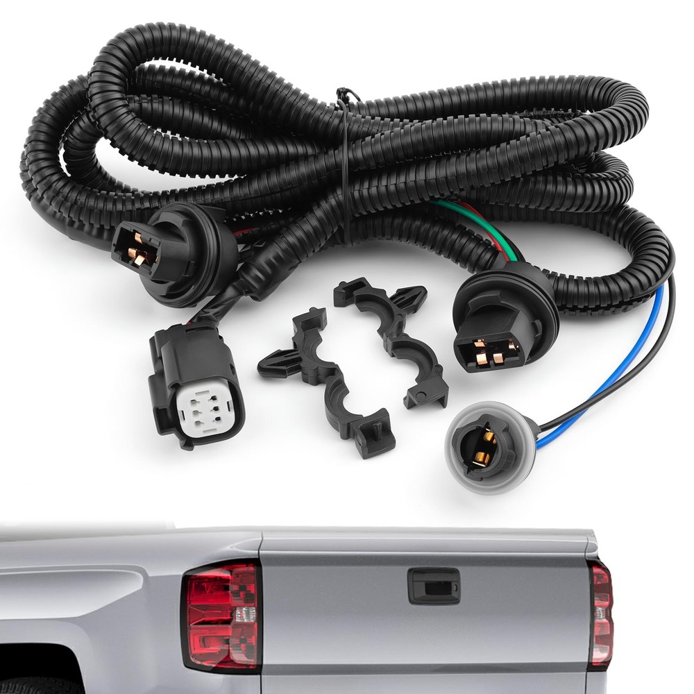 Driver Left Side Tail Light Harness Replacement for 23295978, Driver/Left Side