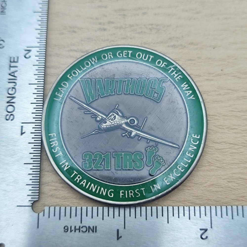 Warthogs 321 Trs Jbsa-Lackland Challenge Coin