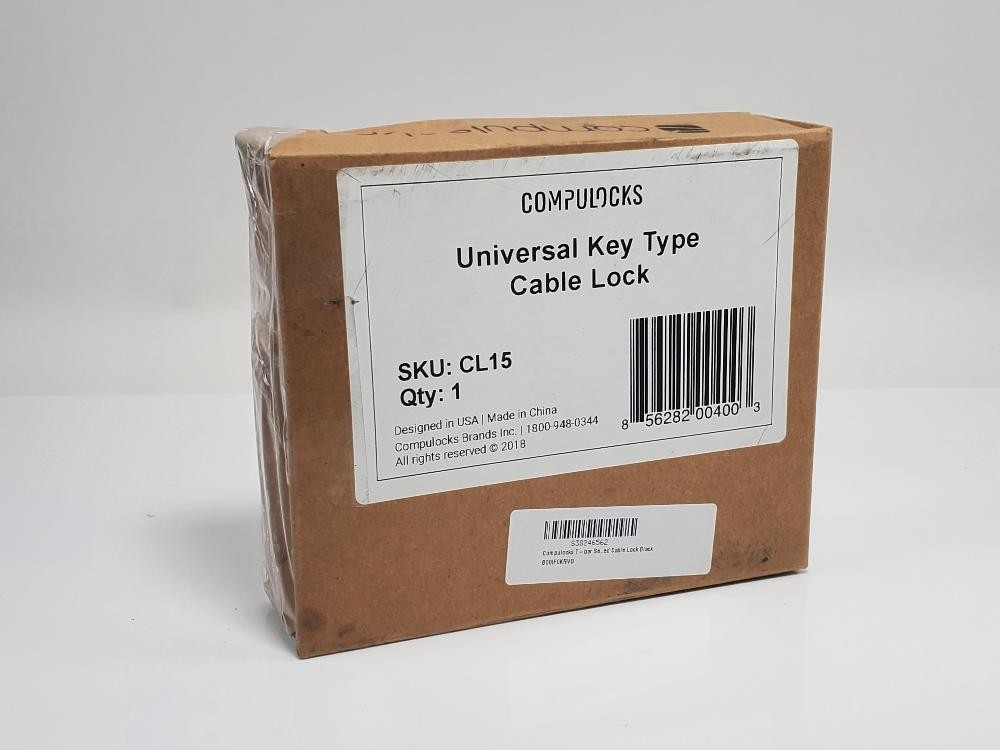 Maclocks CL15 Universal Laptop Cable Lock 6 Foot Security Cable MacBook