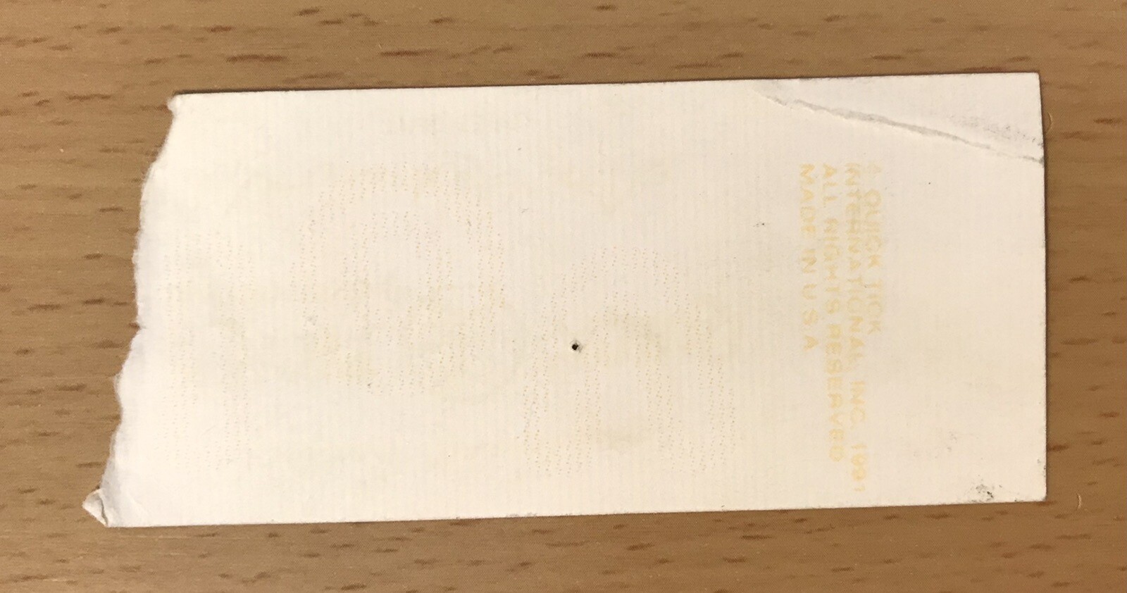 1992 THE DOORS TRIBUE BAND WILD CHILD CAL STATE FULLERTON CONCERT TICKET STUB