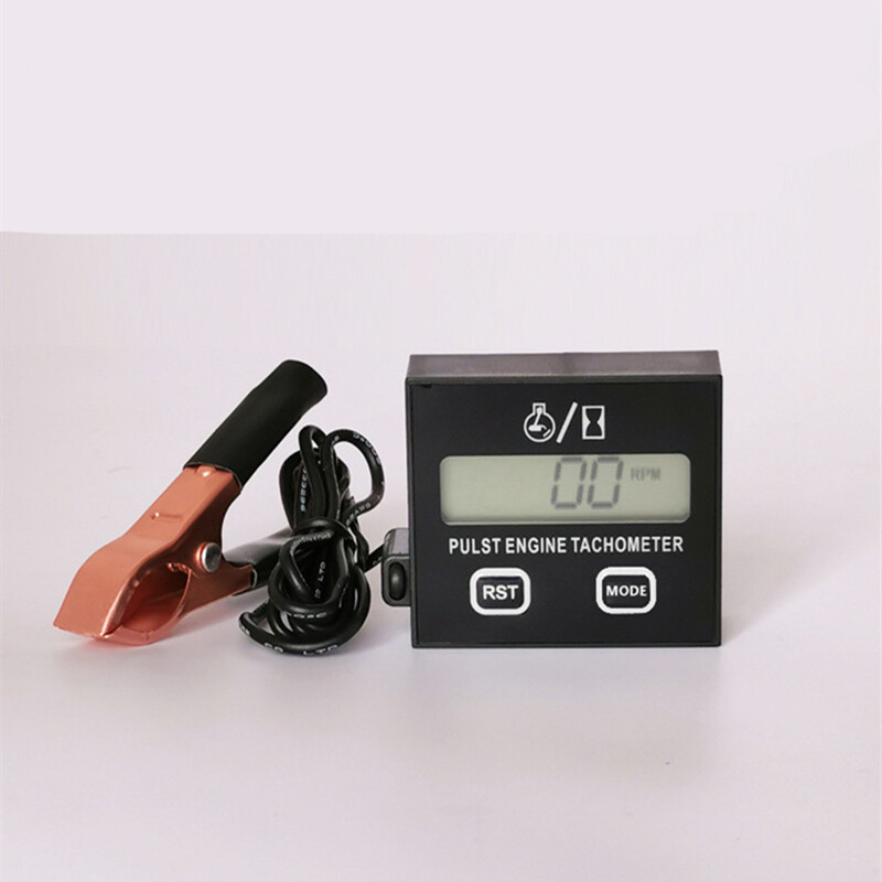 Motorcycle Chainsaw Gasoline Engine Digital Inductive Pulse Speed Tachometer C#