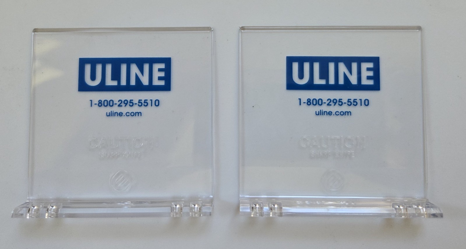 2 PACK Wipe-Down Blade for Industrial Uline Tape Dispensers - 3", BRAND NEW