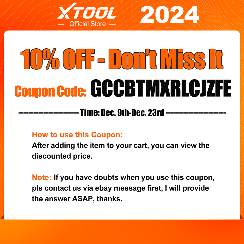 2024 XTOOL D5S OBD2 Scanner Car Code Reader Scan Tool FCA AutoAuth 15+ Services