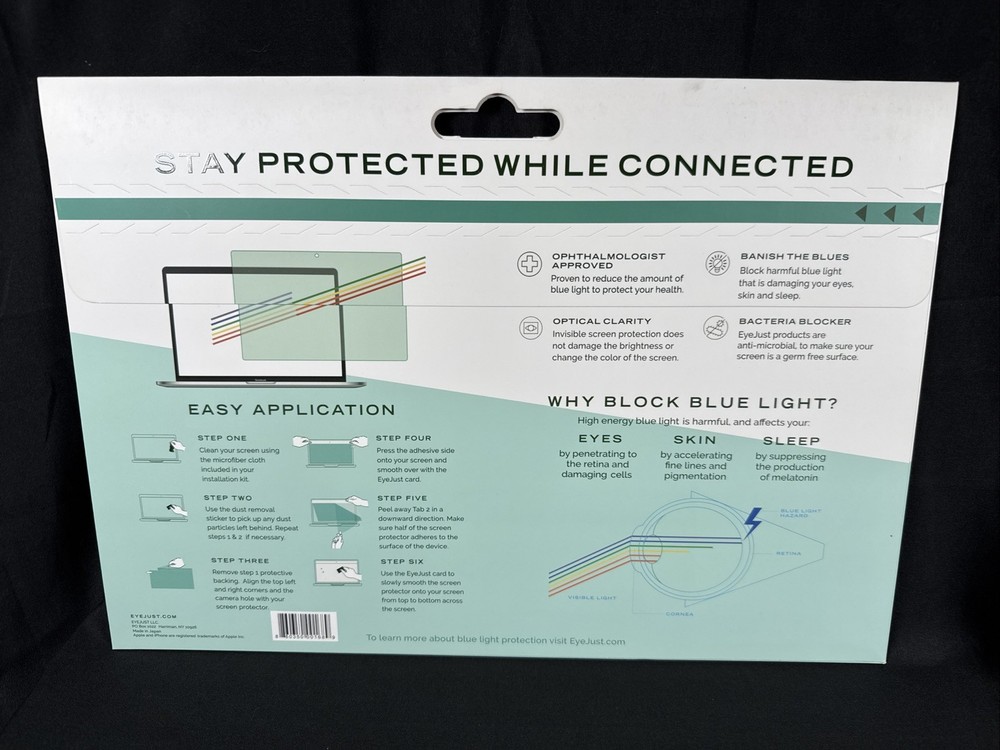 ✨Eye Just Macbook 13 Blue Light Blocking Computer Screen NIP✨