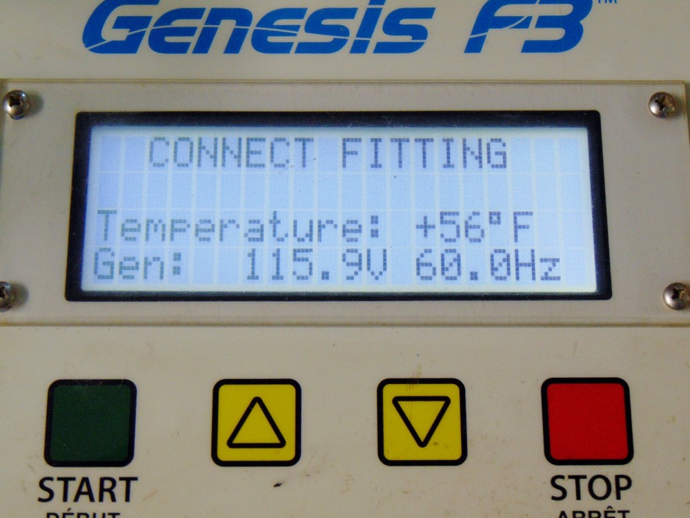 IPEX Genesis F3 Electrofusion Processor Unit Plastic Welding Unit