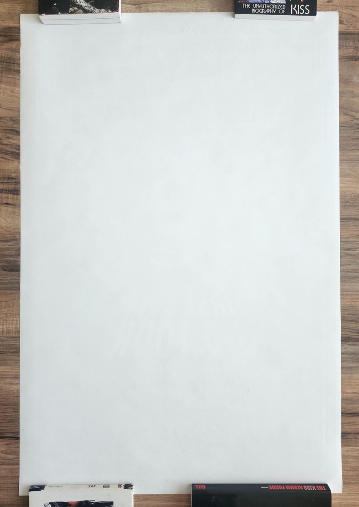 KISS RARE Vintage Swedish Psycho Circus First Ever 3-D Tour 23x35 Promo Poster