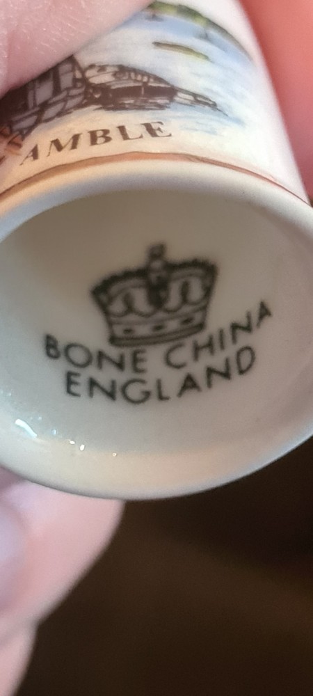 Amble Thimble Fine Bone China Thimble